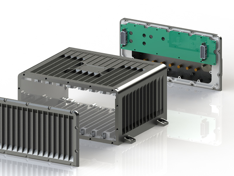 > The shell of the case is designed with cylindrical structure and efficient cooling conduction design, which has good thermal conductivity and heat dissipation effect.