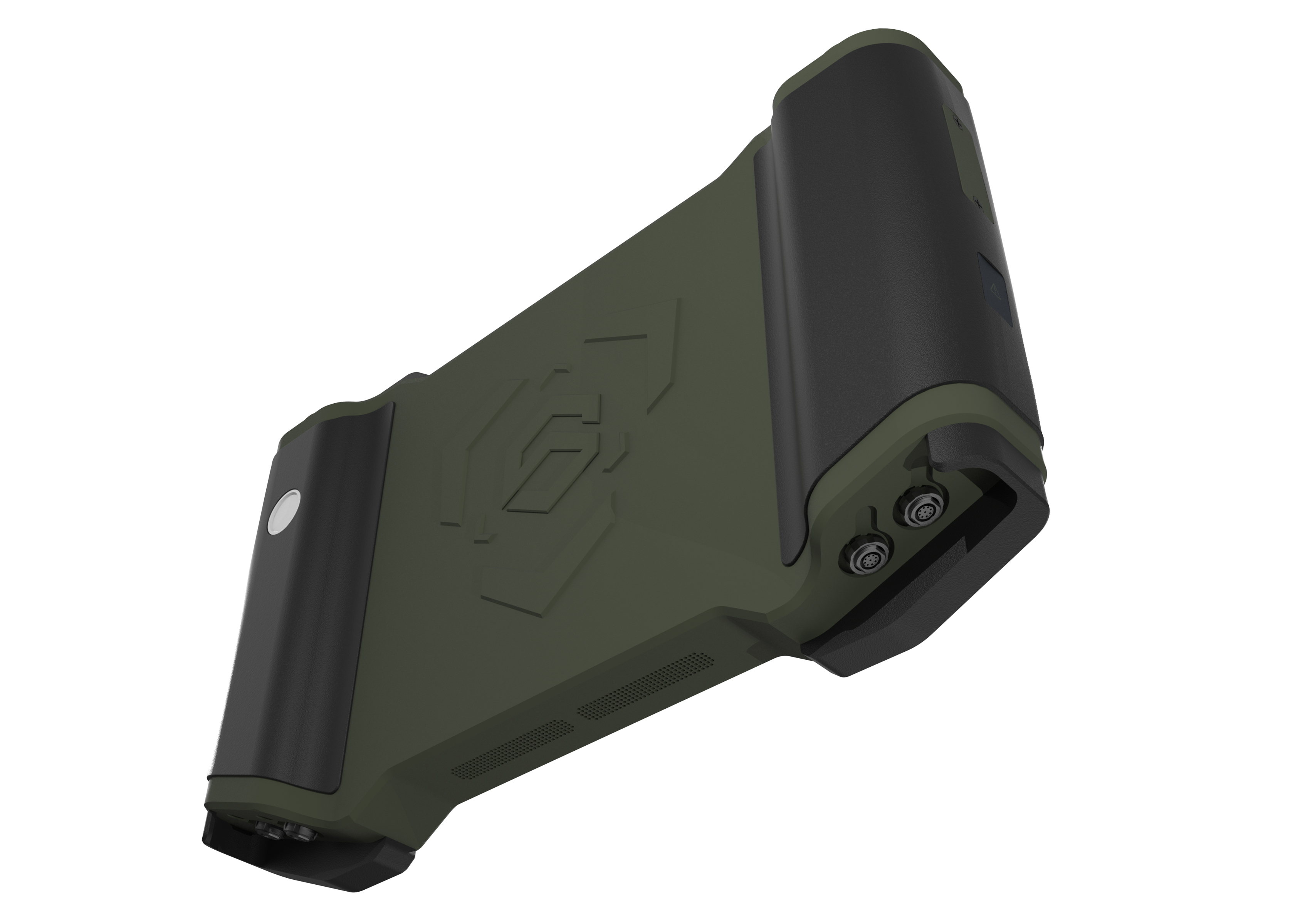 > The navigation connector is located at the lower Angle for connecting external cables without affecting normal operations.