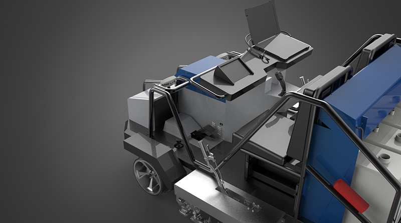> Under the premise of meeting the function, the machine adopts simple, lightweight, modular design, to achieve the use of easy handling and disassembly requirements.